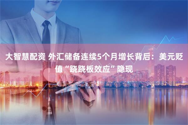 大智慧配资 外汇储备连续5个月增长背后：美元贬值“跷跷板效应”隐现